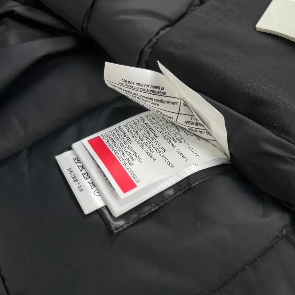 Canada Goose Black Down Jacket - Picture 10 of 13